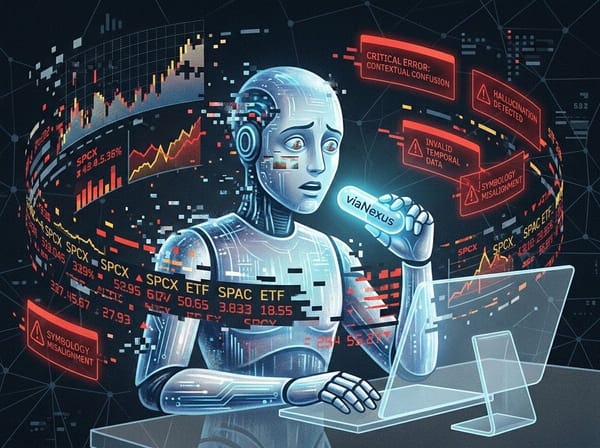 Why Capital Markets AI Requires a Semantic Layer: Solving LLM Hallucinations and Temporal Symbology with viaNexus